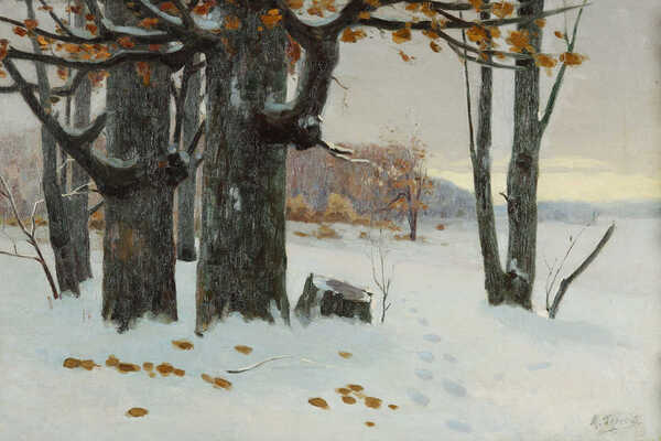 Горский Константин Николаевич. Зимний пейзаж  